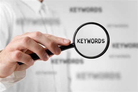  Incorporating Relevant Keywords in Your Website's Content 