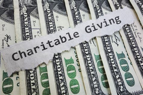  Wealth and Charitable Contributions 