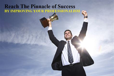 A Journey towards the Pinnacle of Success