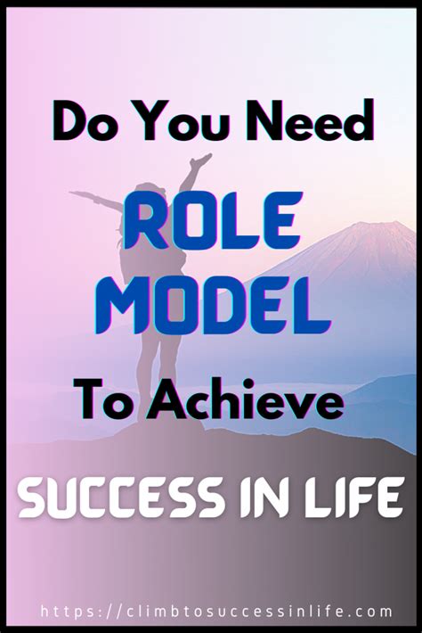 A Role Model for Success in Business and Life