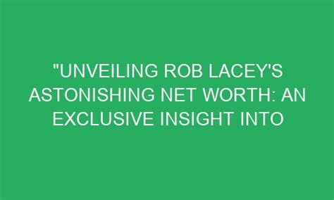 An Insight into Lacey Bae's Impressive Wealth and Possessions