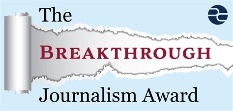 Breakthrough in Journalism