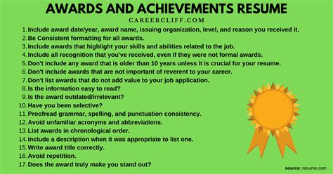 Career Accomplishments and Recognitions