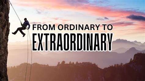 Career Beginnings: From Ordinary to Extraordinary