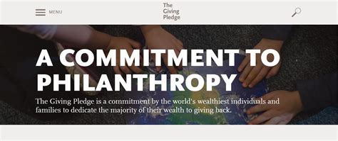 Commitment to Philanthropy