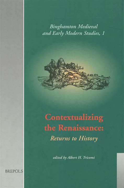 Contextualizing Cervantes's Contribution to the Renaissance