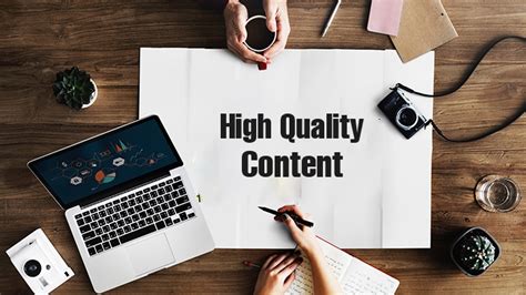 Create High-Quality and Valuable Content