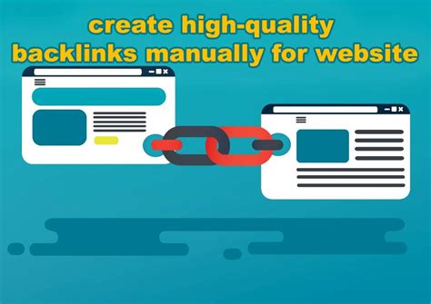 Create high-quality and relevant backlinks to enhance your website's visibility