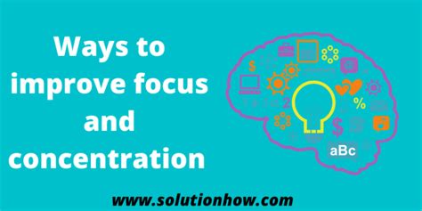 Enhanced Focus and Concentration