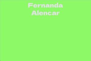 Exploring Fernanda Alencar's Career Achievements and Breakthrough Roles