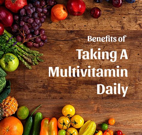 Exploring the Potential Benefits of Multivitamin Supplements