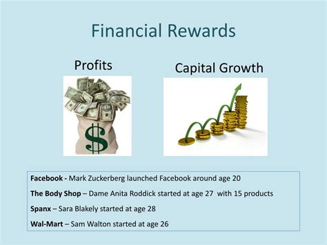 Financial Rewards - The Fruits of a Successful Journey
