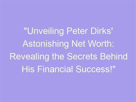 Financial Success: Revealing the Worth