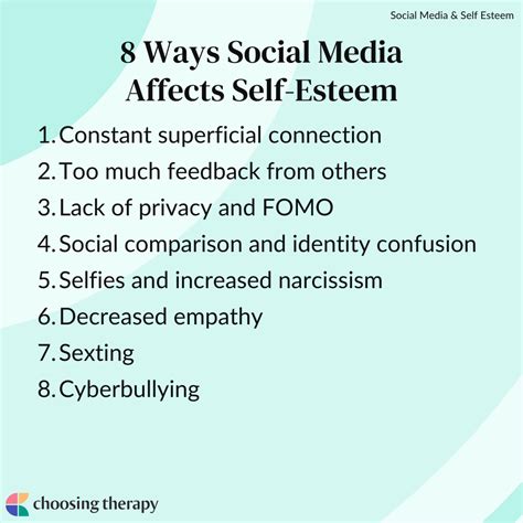 From Likes to Self-worth: The Influence of Social Media on Self-esteem