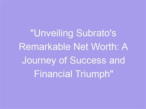 From Triumph to Wealth: Lilirose Indy's Financial Success and Remarkable Accomplishments