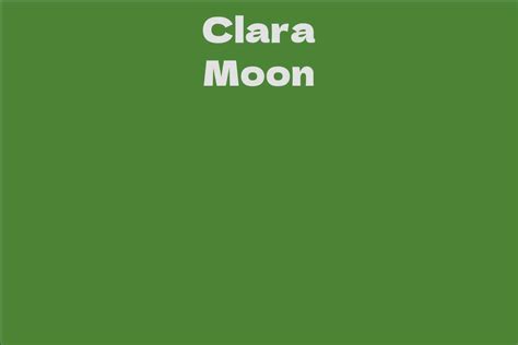 Future of Clara Moon and Her Impact on the Industry