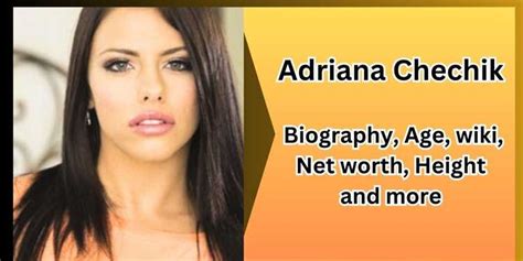 Height: An Essential Attribute of Adriana Morriss