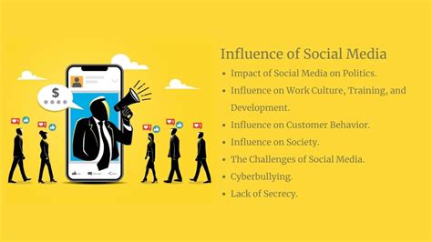 Impact and Influences on Social Media