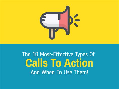 Incorporating Compelling and Actionable Call-to-Actions