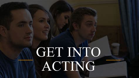 Journey into Acting