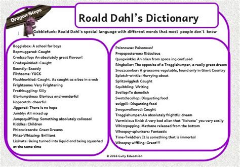 Journey into the Captivating Language and Innovative Vocabulary of Roald Dahl