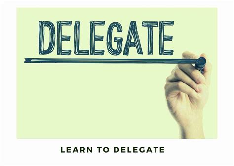 Learn to Delegate and Set Limits