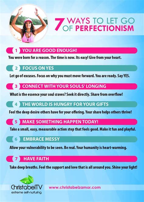 Letting Go of Perfectionism: Embracing Imperfection and Progress