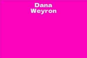 Looking to the Future: Dana Weyron's Promising Projects and Goals