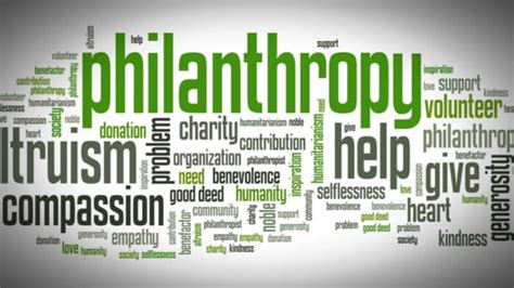 Philanthropic Contributions and Advocacy Efforts