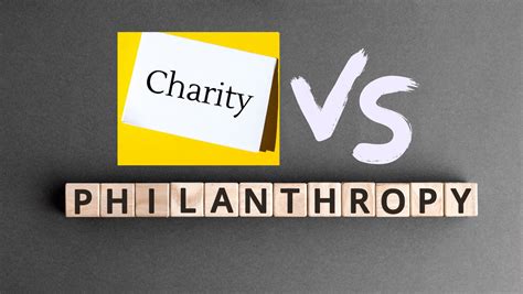 Philanthropic and Humanitarian Work