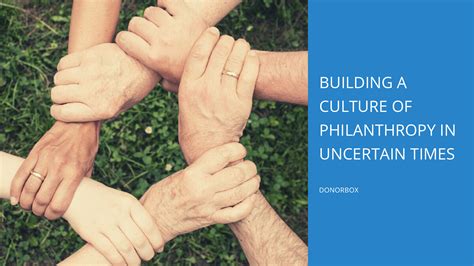 Philanthropic and Social Activism