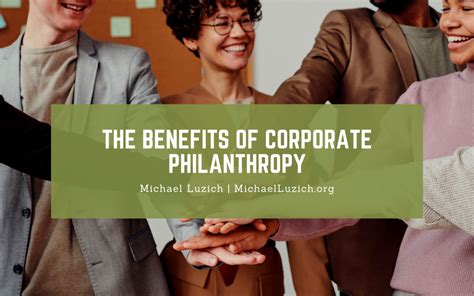 Philanthropy: Contributions to Society and Advocacy Work