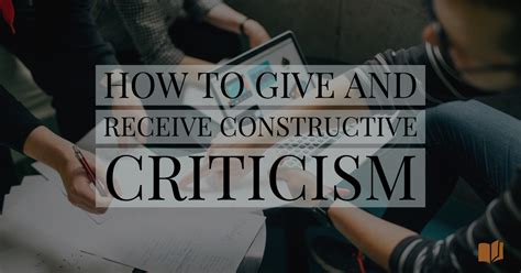 Receiving Constructive Criticism: Enhancing Your Written Communication