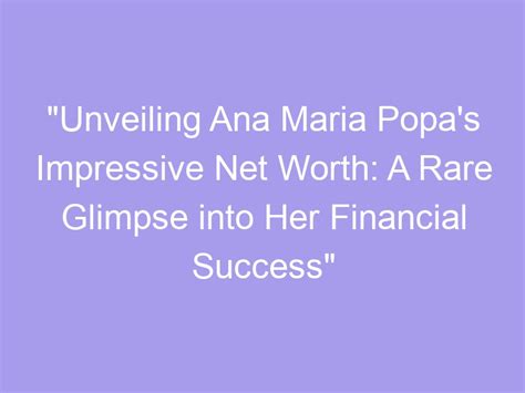 Samantha Phillips' Financial Success: A Glimpse into her Accomplishments