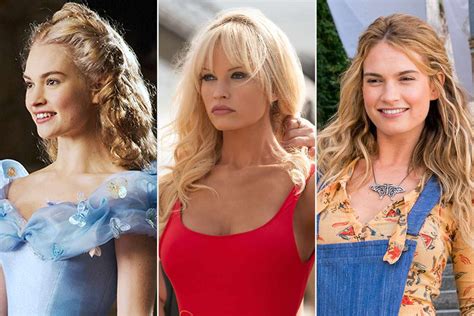The Evolution of Lily James's Physique for Film Roles