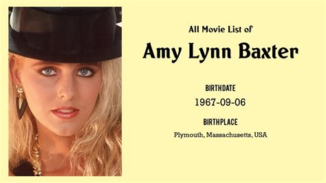 The Life and Journey of Amy Lynn Baxter