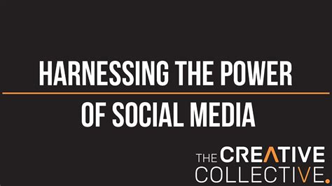 The Potential of Harnessing Social Media's Influence