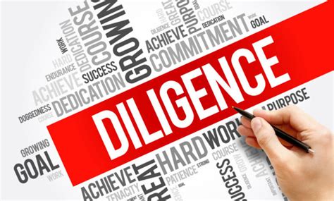 The Rewards of Diligence and Commitment