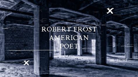 Themes and Subjects: Exploring the Poetic Universe of Robert Frost