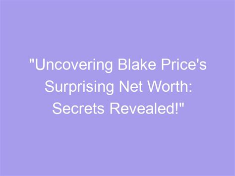 Uncovering Valerie Blake's Net Worth and Achievements
