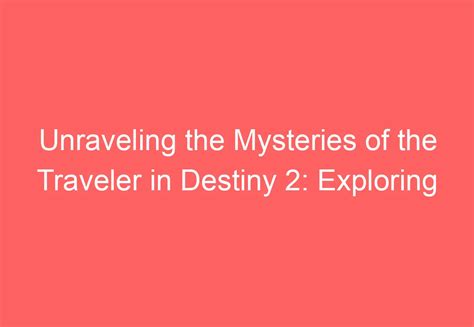 Unraveling the Mystery: Exploring the Story of Destiny Darling