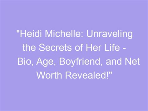 Unraveling the Secrets behind Michelle Game's Timeless Appearances