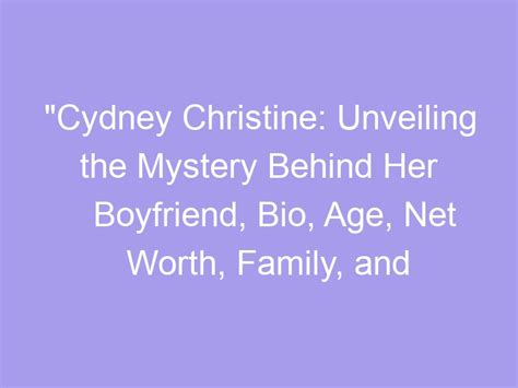 Unveiling the Secrets behind Christine Bax's Mysterious Identity