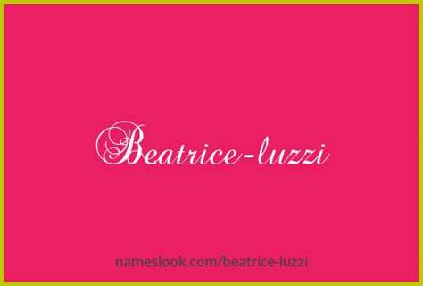 Unveiling the Untold Story of Beatrice Luzzi: A Journey through her Life and Achievements
